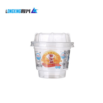 Custom 150 ml Eiscreme Tasse mit PP Deckel